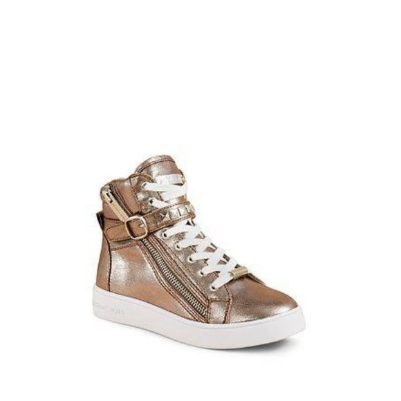 Michael Michael Kors Girls Ivy Rory High Top Sneakers - Picture 2 of 11